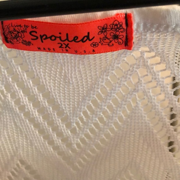 Spoiled white shirt with design - Picture 2 of 4